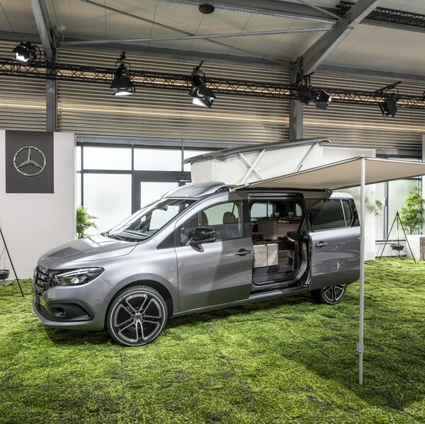 Mercedes EQT Camper - Camping électrique